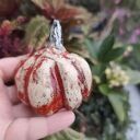 Ceramiczna dynia - ręcznie robiona dekoracja jesienna