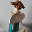 anioł ceramiczny