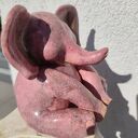 Słoń ceramiczny - ręcznie wykonana biżuteria i dekoracja
