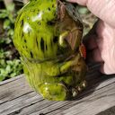 Skarbonka ceramiczna Żaba - prezent dla niej z rękodzieła