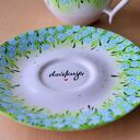 Filiżanka Ceramiczna Ręcznie Malowana Niezapominajki Dla Niej
