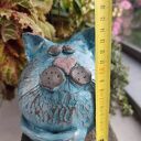 Ceramiczna skarbonka w kształcie kotka
