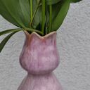 Ręcznie robiony wazon ceramiczny w kształcie tulipana