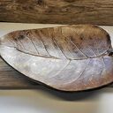 Ceramiczna patera w kształcie liścia