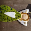 Uroczy ceramiczny aniołek - ręcznie wykonany prezent