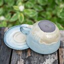 Filiżanka z koniem Pale Blue Beż do kawy 350 ml