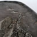 Patera czarna "Klify" - ceramika użytkowa i dekoracja wnętrza Eva Art