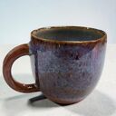 Ceramiczny kubek na herbatę i kawę - ręcznie dekorowany Art by Leika