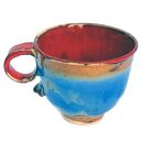 Kubek lawowany 350 ml - ceramika handmade Pani Maria Doroszuk