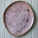 Komplet talerzy "W różu"