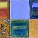 Ręcznie robione kafelki "Rozmyślając o Marku Rothko"