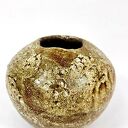 Wazon ceramiczny handmade poLEPIONE - brąz i beż