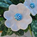 ceramiczne kwiaty 4 szt