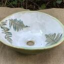 Ceramiczna umywalka "Paprocie II"