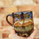Ręcznie robiony kubek ceramiczny Kora 450 ml