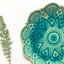 Etno talerzyk ceramiczny na biżuterię