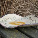 Patera „Kwiaty polne” - ceramika handmade