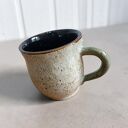 Duży ceramiczny kubek do herbaty - ręcznie dekorowany, ok. 350 ml