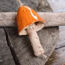 Ceramiczny grzybek zawieszka G3)
