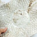 Duża misa ceramiczna na owoce - ręcznie formowana wabi-sabi