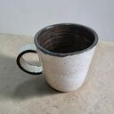 Ceramiczny kubek dla kawosza - ręcznie dekorowany, 300 ml