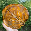 Ceramiczny talerz Liść (c522) Shiraja - 22x22 cm