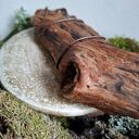 Cukiernica ceramiczna z drewnianym uchwytem - Drzewo