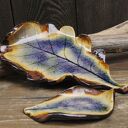 Komplet ceramicznych liści ( c883)