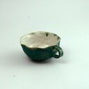 Ceramiczna duża filiżanka kubek z figurką kota