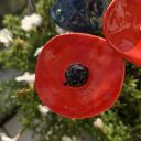 kwiat ceramiczny 4 szt