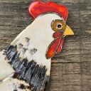 Kogut wiszący ceramiczny