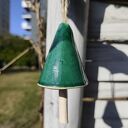 Dzwonek ceramiczny do ogrodu i na balkon - Wolna Chwila (handmade)