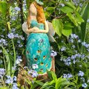 Lampion aniołek „Panienka” - ceramiczna dekoracja i prezent