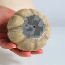 Ręcznie robiona dynia ceramiczna raku - dekoracja jesienna
