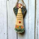 ceramiczny, dobry anioł domu