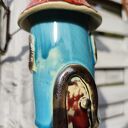 Dzwonek ceramiczny Wolna Chwila - dekoracja ogrodu i na balkon