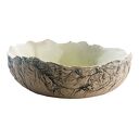 Miseczka ceramiczna - ręcznie wykonane naczynie z jasnej gliny