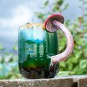 Duży ceramiczny kubek z muchomorkiem - ok. 600 ml