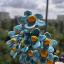 Kwiat ceramiczny Wolna Chwila - ręcznie robiony, nie przekwita