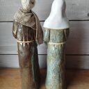 Święta Rodzina z Dzieciątkiem Jezusem do stajenki - ceramika handmade