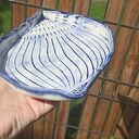 patera Shell w kształcie muszli, ceramiczna, handmade