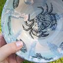 miska ceramiczna w morskie stwory