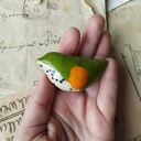 Limonkowy ptaszek