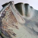 Duża misa ceramiczna "Muszla" - ręcznie robiona z gliny szamotowej