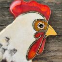 Kogut wiszący ceramiczny