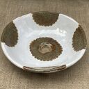 Umywalka ceramiczna ręcznie robiona z koronkowymi motywami - Ceramystiq studio