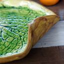 Patera ceramiczna liść ( c919)