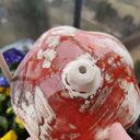Kwiat ceramiczny - poidło na balkon i do ogrodu