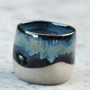 Czarka ceramiczna Krzywa 200 ml - unikatowa ceramika handmade