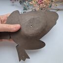 Ceramiczna mydelniczka Żaba - handmade dekoracja do łazienki